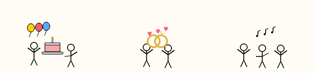 Celebration moments and event highlights